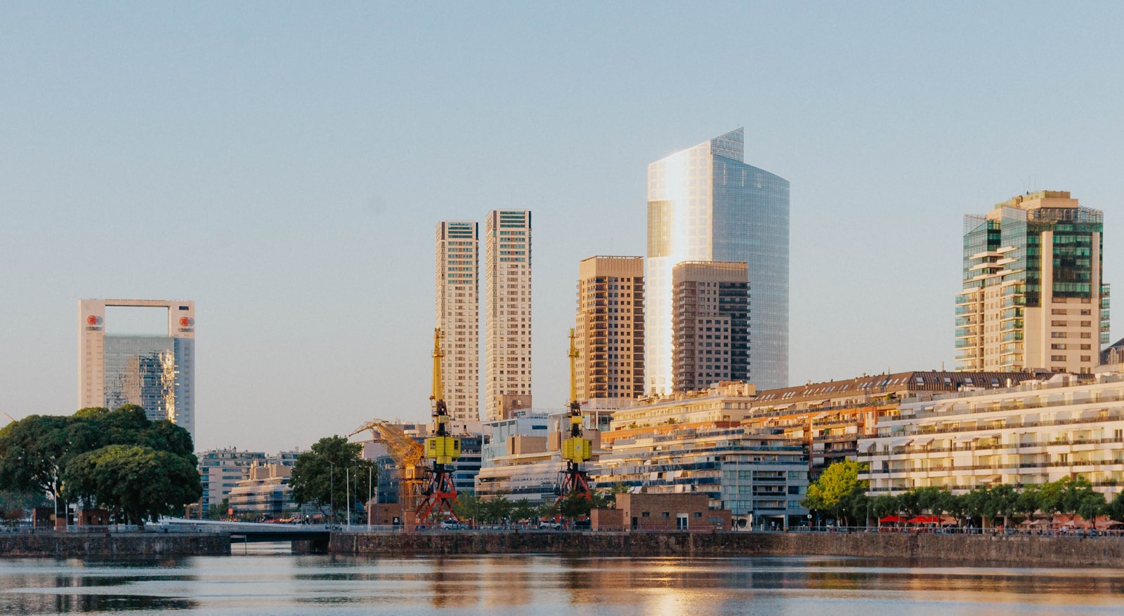 High-rise residential building under construction in Argentina